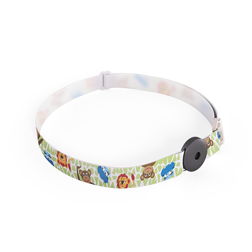 Baha softband is intended for babies and small children who can benefit from a Baha sound processor but who are, as yet, too young for surgery