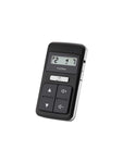 Cochlear CR310 Remote Control side view four button black remotes with digital display