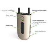 Phonak Roger NeckLoop Features Receiver for T-coil hearing aids, cochlear implants, and speech-to-text accessibility solutions