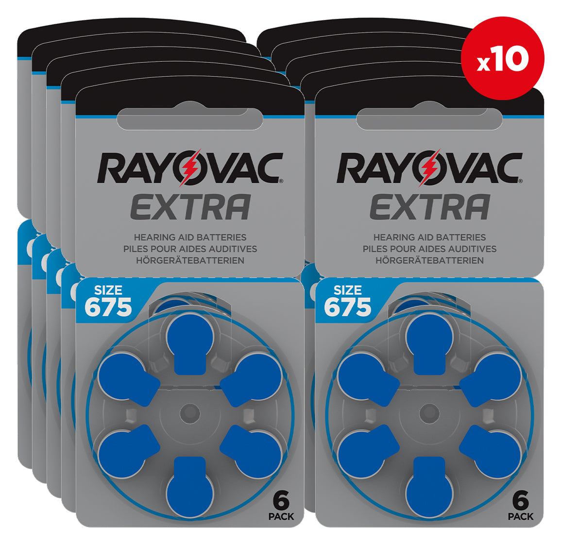 Rayovac Extra - Size 675 Box – Chime - The National Charity for Deaf ...