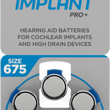 Rayovac Implant Pro+ Battery - Size CI675