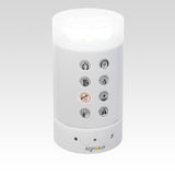 The battery-operated Signolux Tower Receiver is an alternative to, or can be used alongside the standard receiver and/or the signolux pager receiver product for people with a hearing loss