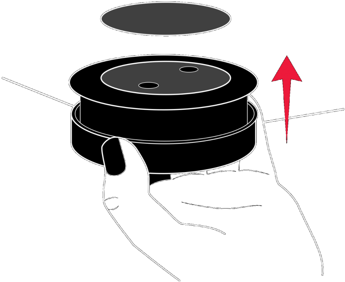 A visual guide showing how to mount the Bellman magnetic mounting kit 