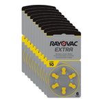 Rayovac Extra Advanced - Size 10 Box of 10 Packs