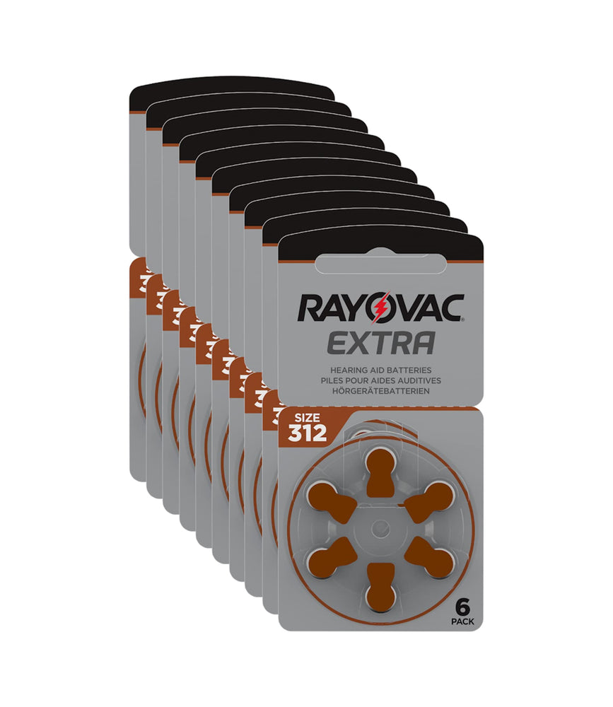 Rayovac Extra Advanced - Size P312 Box of 10 Packs