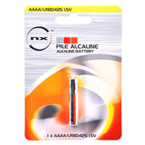 NX Alkaline Battery AAAA/B1 - Blister pack of 1 Battery