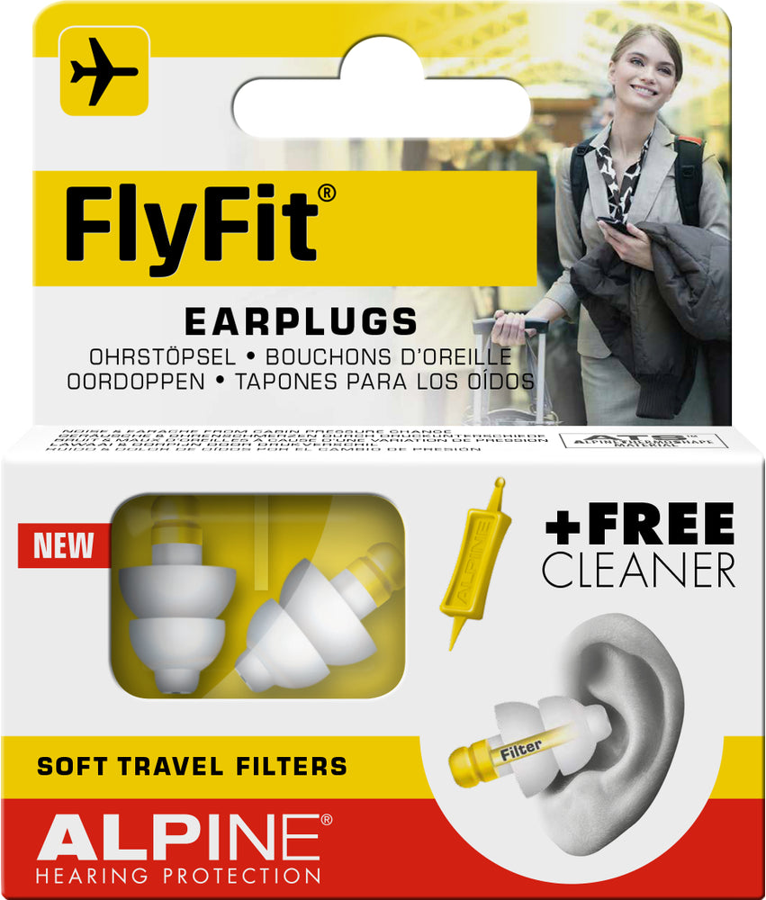 FlyFit Ear Plug Yellow Package