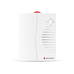 Bellman & Symfon Visit 868 Portable Receiver, white wireless alert device with LED indicator lights and speaker grille, designed for deaf and hard of hearing users.