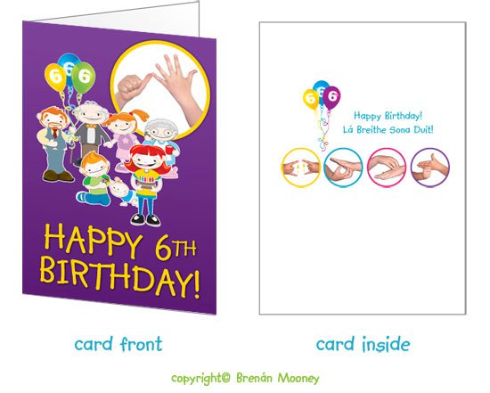 Cathal Can Sign Birthday Cards