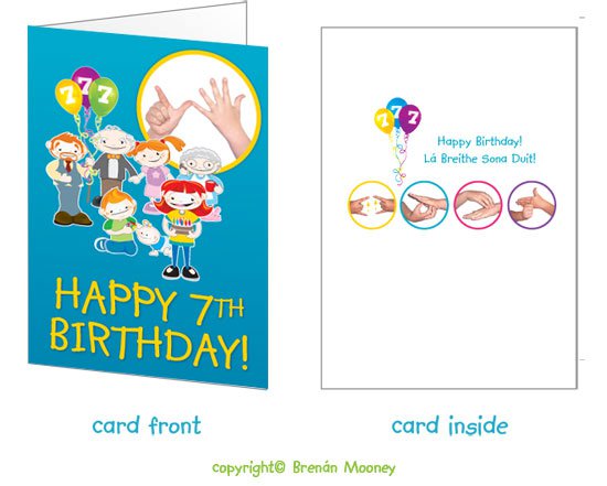 Cathal Can Sign Birthday Cards