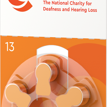 CHIME Hearing Aid Batteries 6 Pack in orange Size 13 *Free postage on 5 or more in Ireland and Northern Ireland