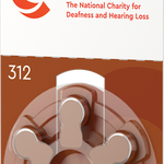 CHIME Hearing Aid Batteries 6 Pack - Size 312 *Free postage on 5 or more in Ireland and Northern Ireland