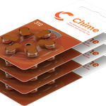 CHIME Hearing Aid Batteries 6 Pack - Size 312 *Free postage on 5 or more in Ireland and Northern Ireland