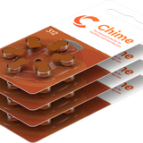 CHIME Hearing Aid Batteries 6 Pack - Size 312 *Free postage on 5 or more in Ireland and Northern Ireland