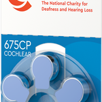 CHIME Cochlear Implant Batteries 6 Pack - Size CI675 *Free postage on 5 or more in Ireland and Northern Ireland