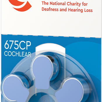 CHIME Cochlear Implant Batteries 6 Pack - Size CI675 *Free postage on 5 or more in Ireland and Northern Ireland