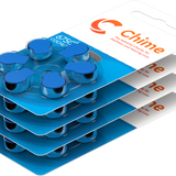 CHIME Cochlear Implant Batteries 6 Pack - Size CI675 *Free postage on 5 or more in Ireland and Northern Ireland