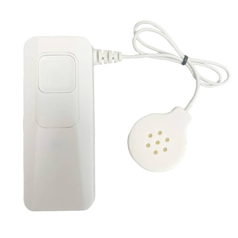 The Chimeflash Sound Sensor will attach to any device which emits a loud repeating sound such as a doorbell, door entry system or alarm unit. 