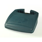 Base unit recharging Silent Alert pager High capacity backup battery Black