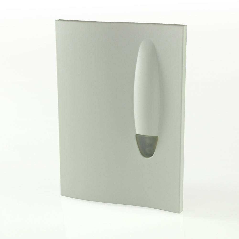 Universal Monitor used as a versatile Baby Alarm for hard of hearing or deaf people configurable sound detection Discreet design in white