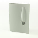 Universal Monitor used as a versatile Baby Alarm for hard of hearing or deaf people configurable sound detection Discreet design in white