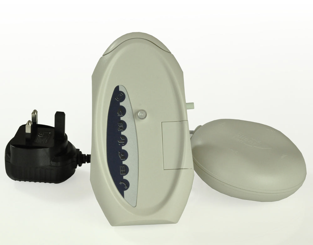 Silent Alert Sign Wave Static C/W Plug Top PSU & Vibrating Pillow Pad