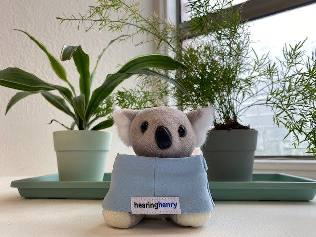 Hearing Henry Headband - Pastel Blue - Junior Everyday Headband 3-10 yrs