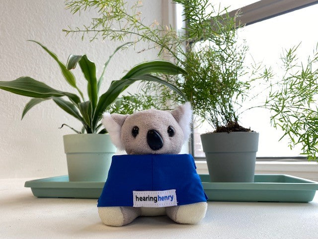 Hearing Henry Headband - Royal Blue - Junior Sports Headband 3-10 yrs