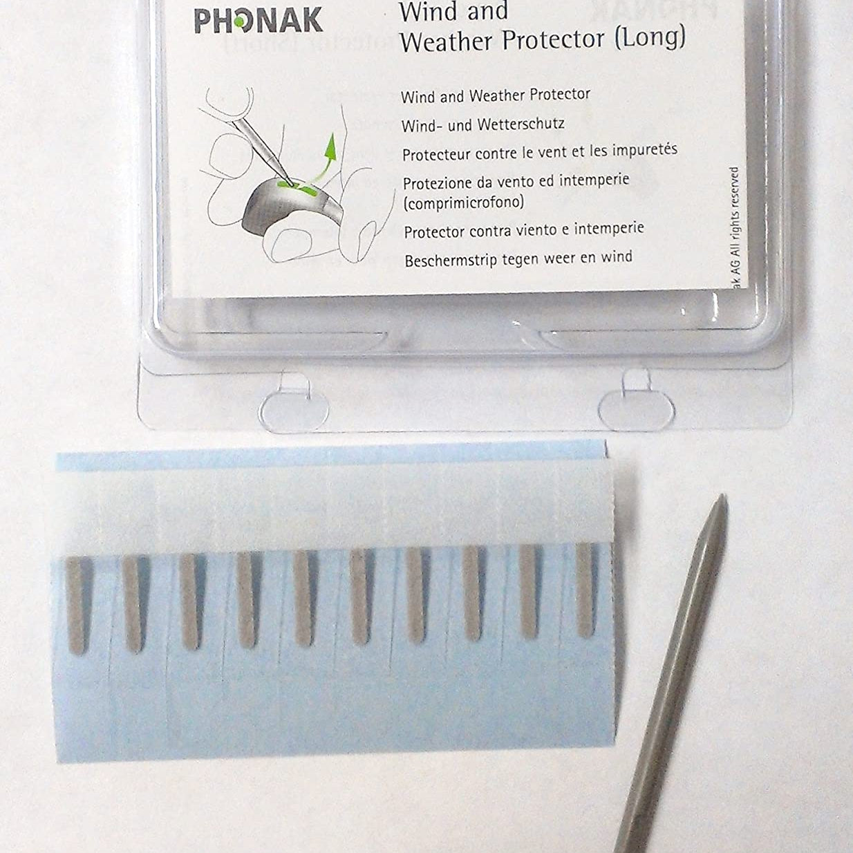 Phonak Wind Weather Protectors Long 10 Pack
