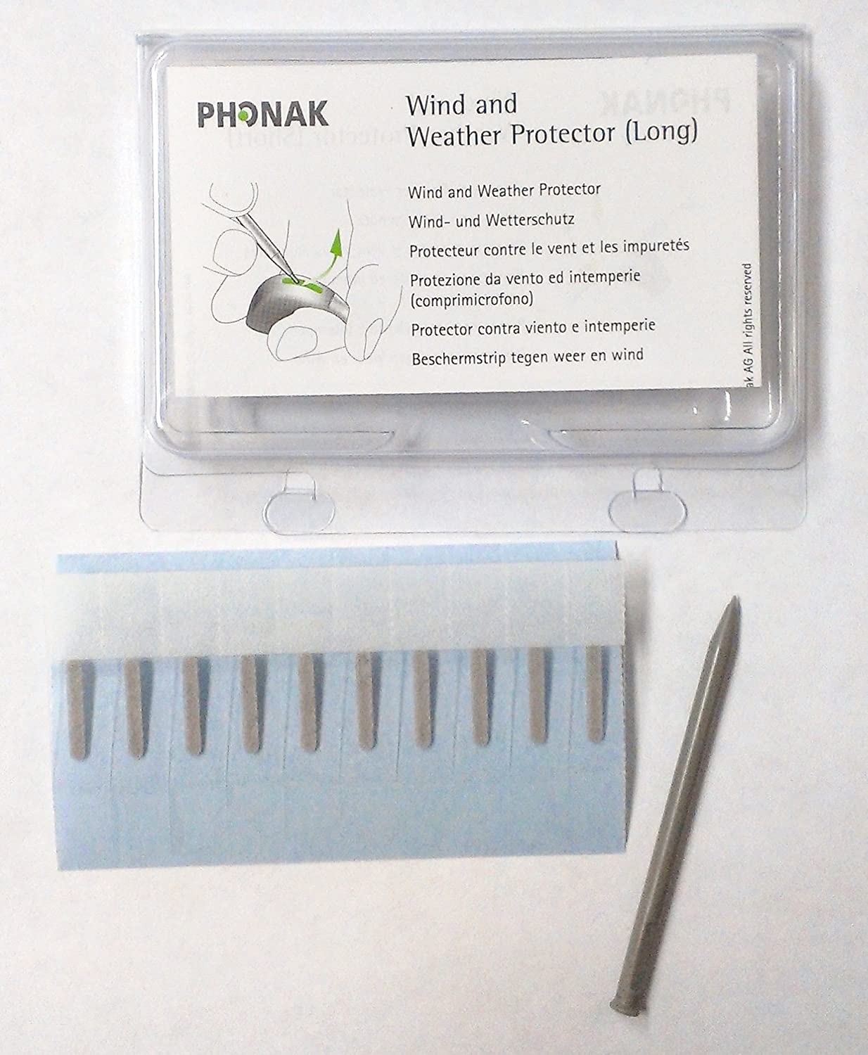 Phonak Wind Weather Protectors Long 10 Pack