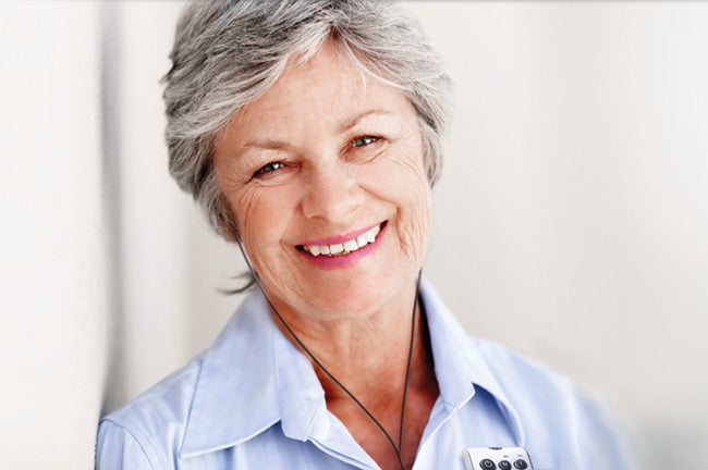 Bellman Audio Earphones being worn