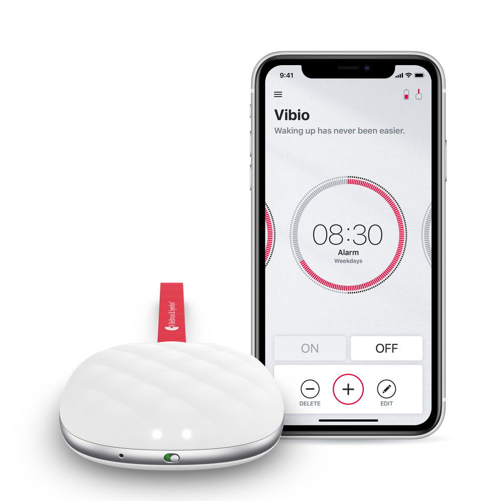 Bellman Vibio Bluetooth Bed-shaker Alarm app on your phone