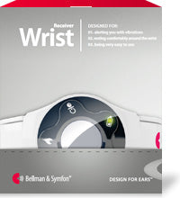 Bellman Visit 868 Wrist Receiver + Charger (Pack) package